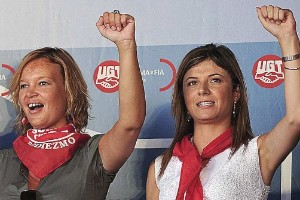 Leyre Pajín y Bibiana Aído.