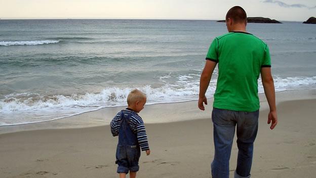 Los hombres en Alemania estn ganando terreno legal en el cuidado de sus hijos (SXC).
